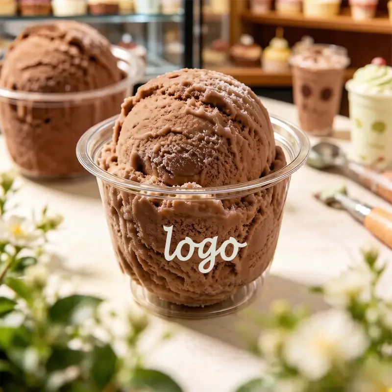 Custom Printed PET Ice Cream Cups