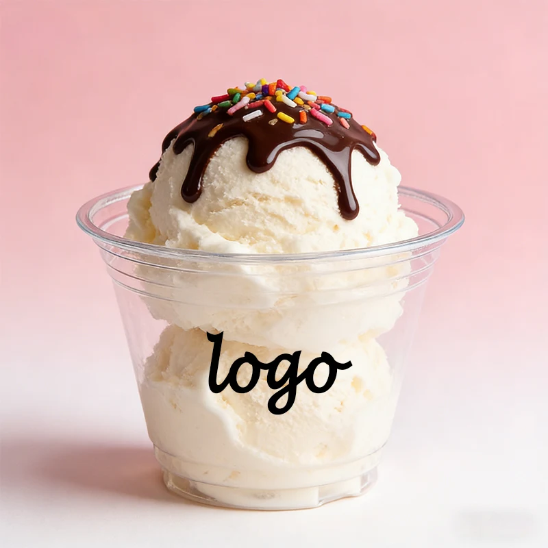 Custom Printed PET Ice Cream Cups