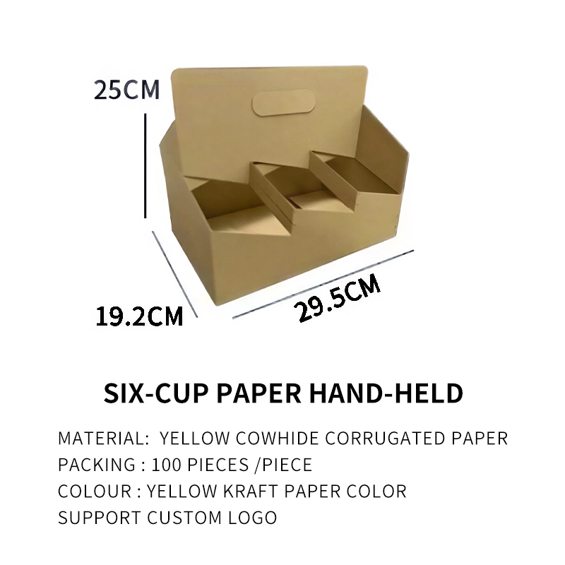 Custom Kraft Paper Coffee Sleeves & Carriers – Eco-Friendly Branding with Our 3D Mockup Tool - 图片 3