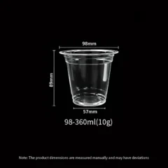 98mm 360ml 12oz 89mm(H)